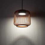 Kenai A lampa wisząca 1xGX53 grafitowa/terakota 12218