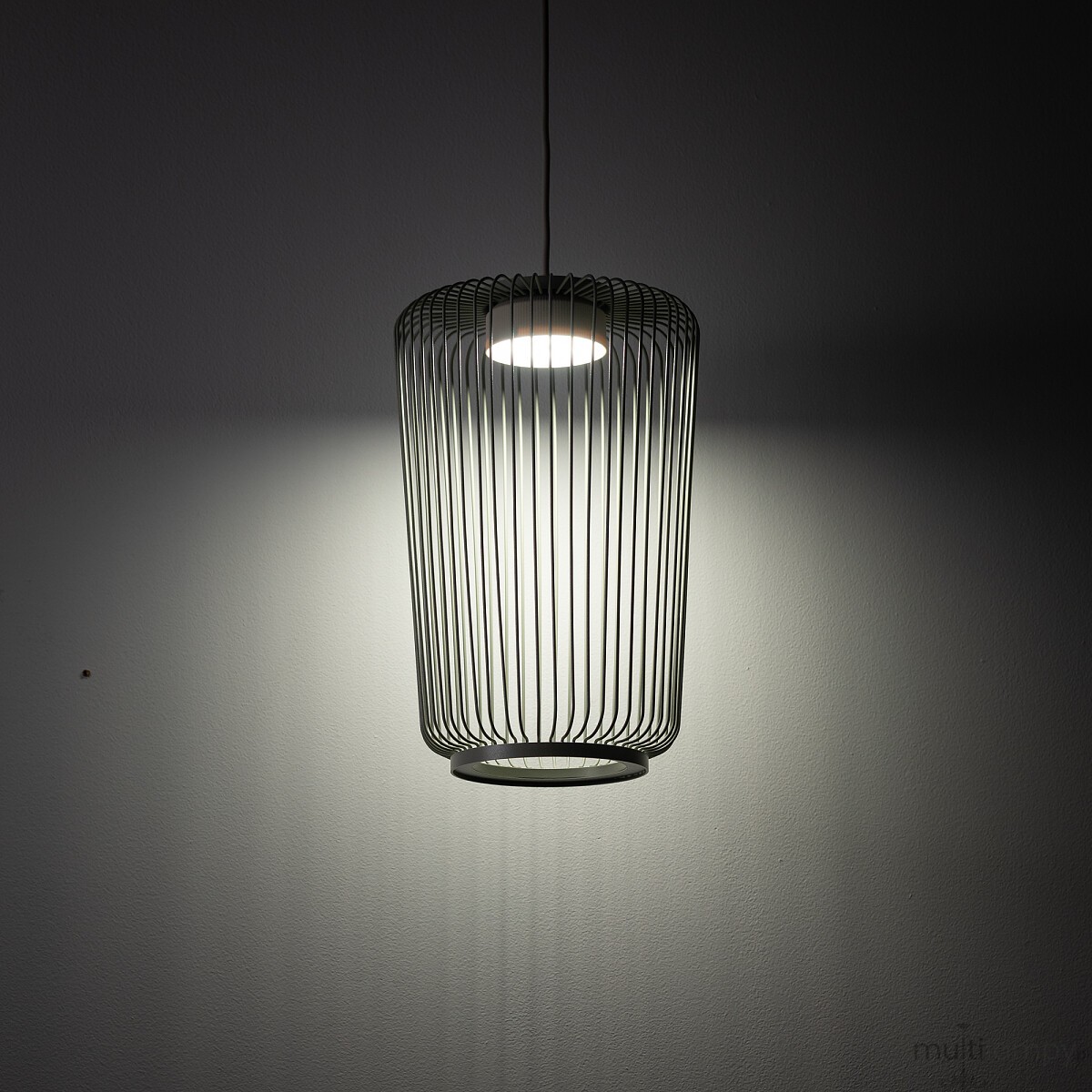 Kenai B lampa wisząca 1xGX53 beżowa/szałwia 12225