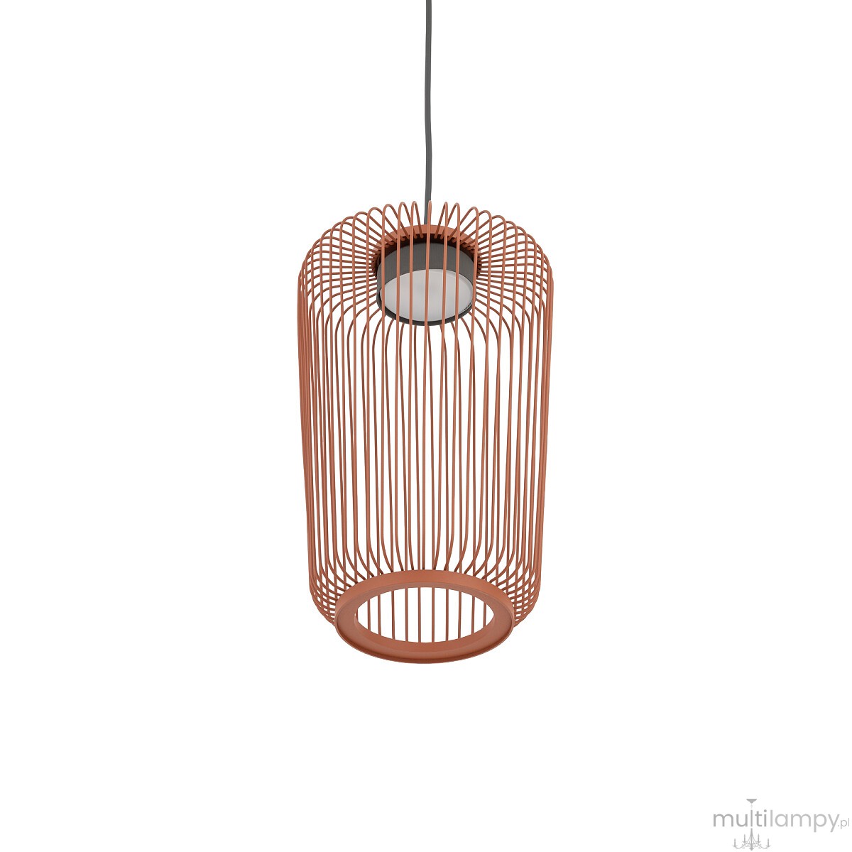 Kenai B lampa wisząca 1xGX53 grafitowa/terakota 12223