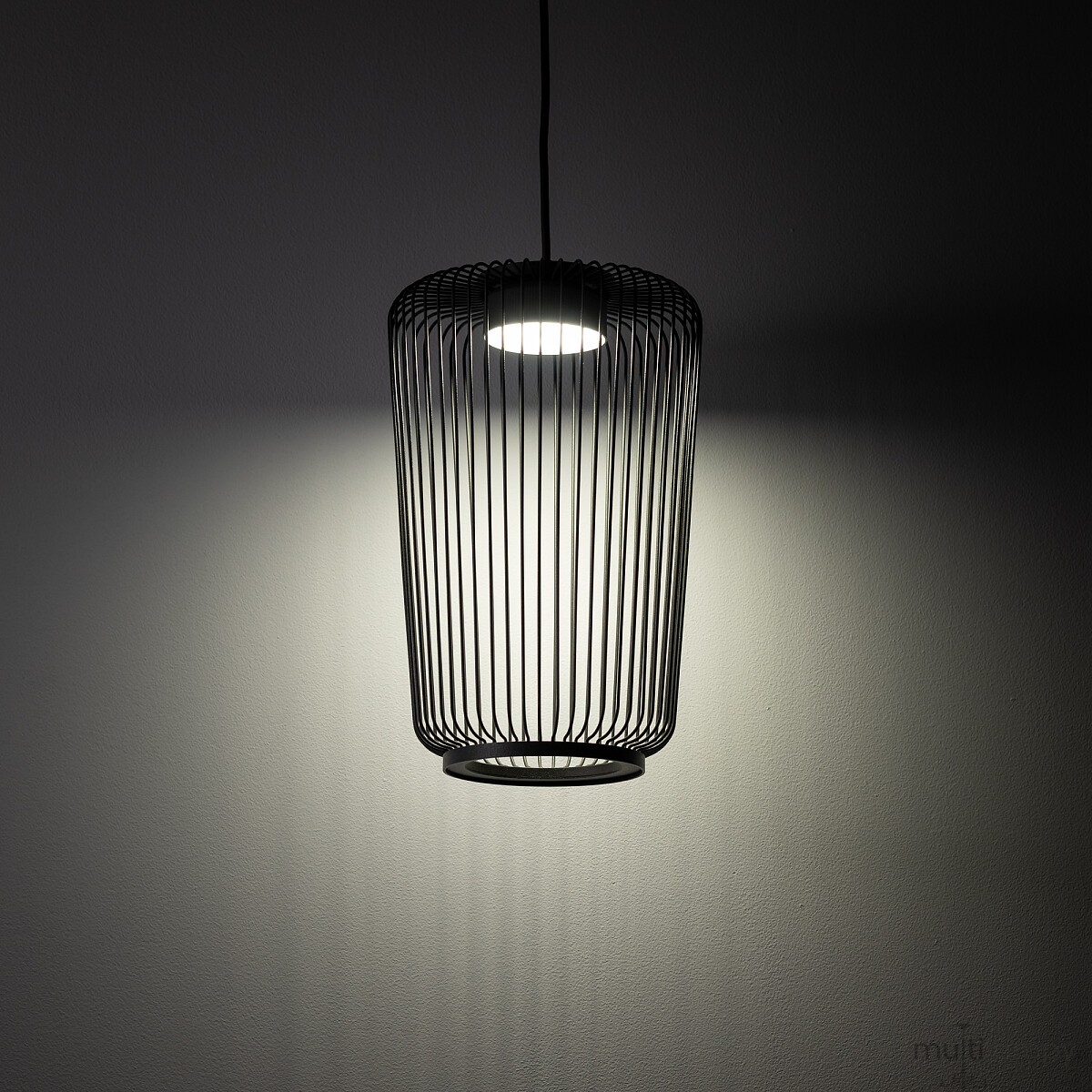 Kenai B lampa wisząca 1xGX53 grafitowa 12224