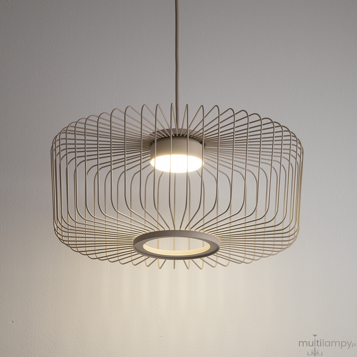 Kenai C lampa wisząca 1xGX53 beżowa 12226