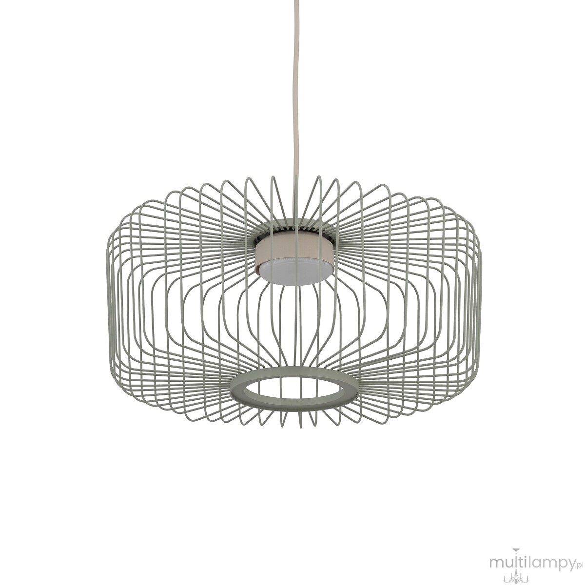 Kenai C lampa wisząca 1xGX53 beżowa/szałwia 12230