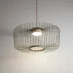 Kenai C lampa wisząca 1xGX53 beżowa/szałwia 12230