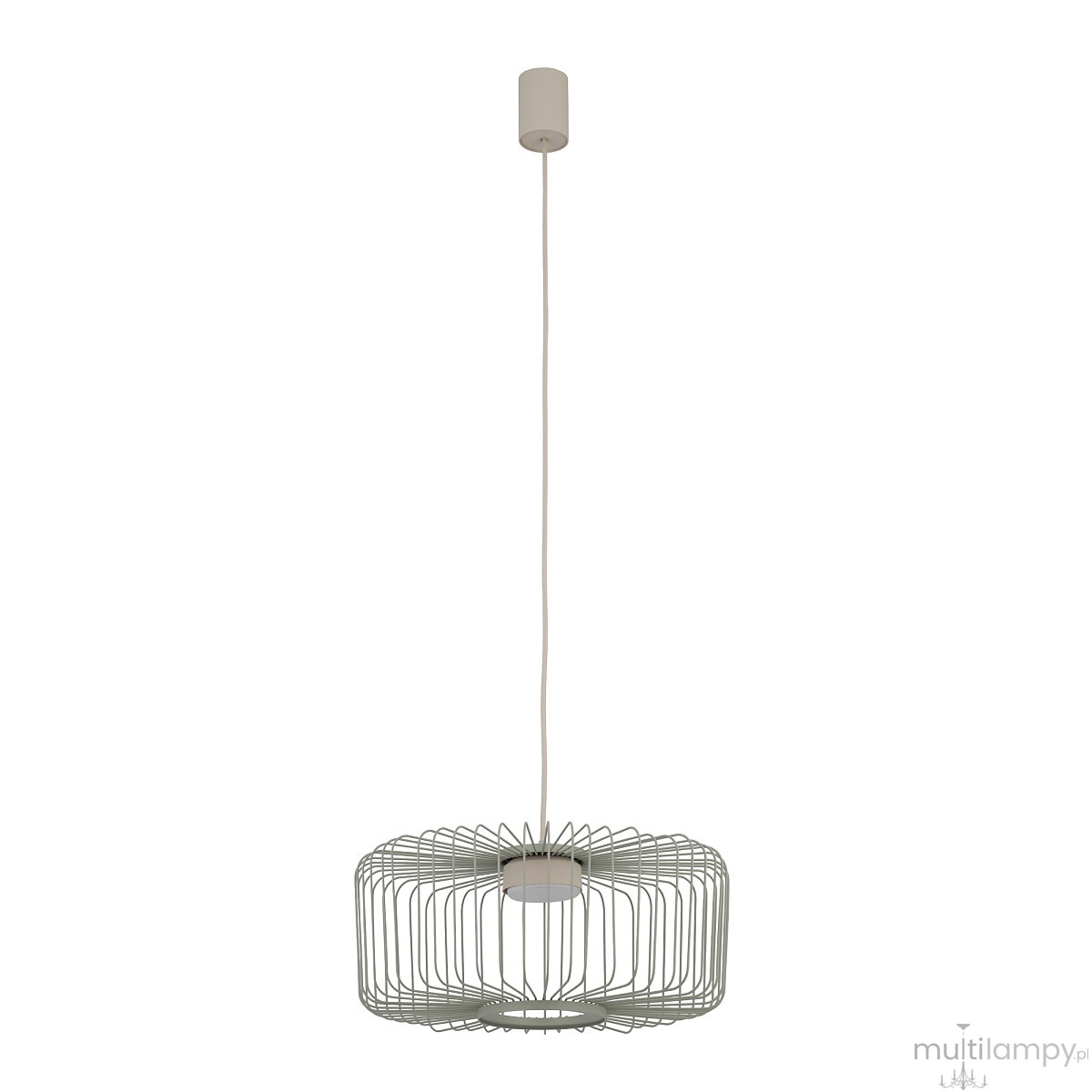 Kenai C lampa wisząca 1xGX53 beżowa/szałwia 12230