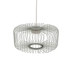 Kenai C lampa wisząca 1xGX53 beżowa/szałwia 12230