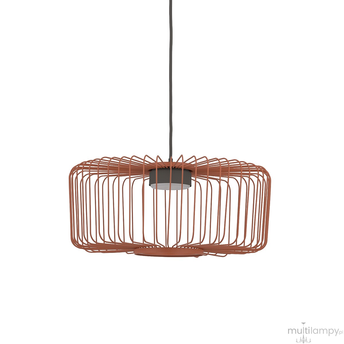 Kenai C lampa wisząca 1xGX53 grafitowa/terakota 12227