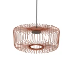 Kenai C lampa wisząca 1xGX53 grafitowa/terakota 12227