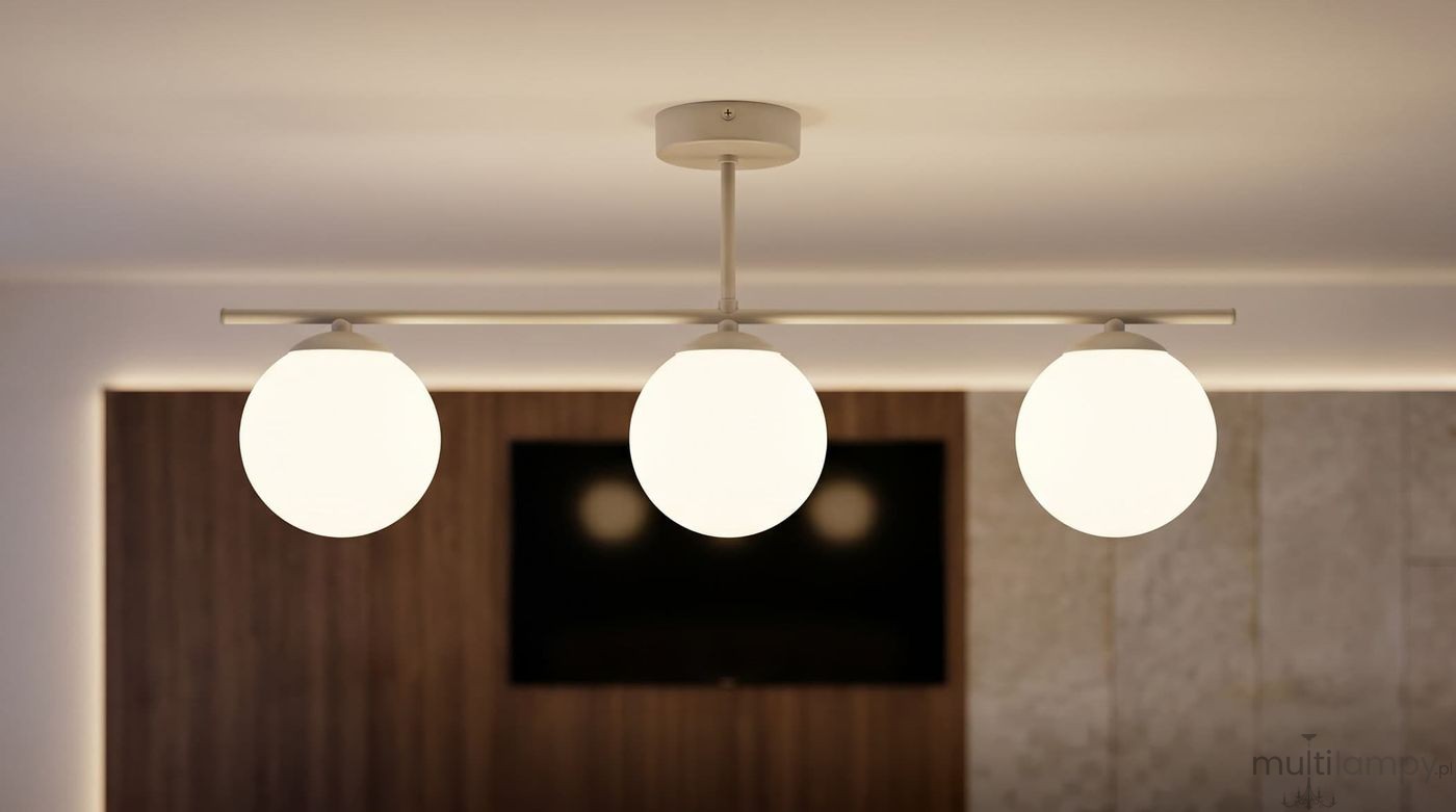 Raya lampa sufitowa 3xE14 kaszmir K-6042