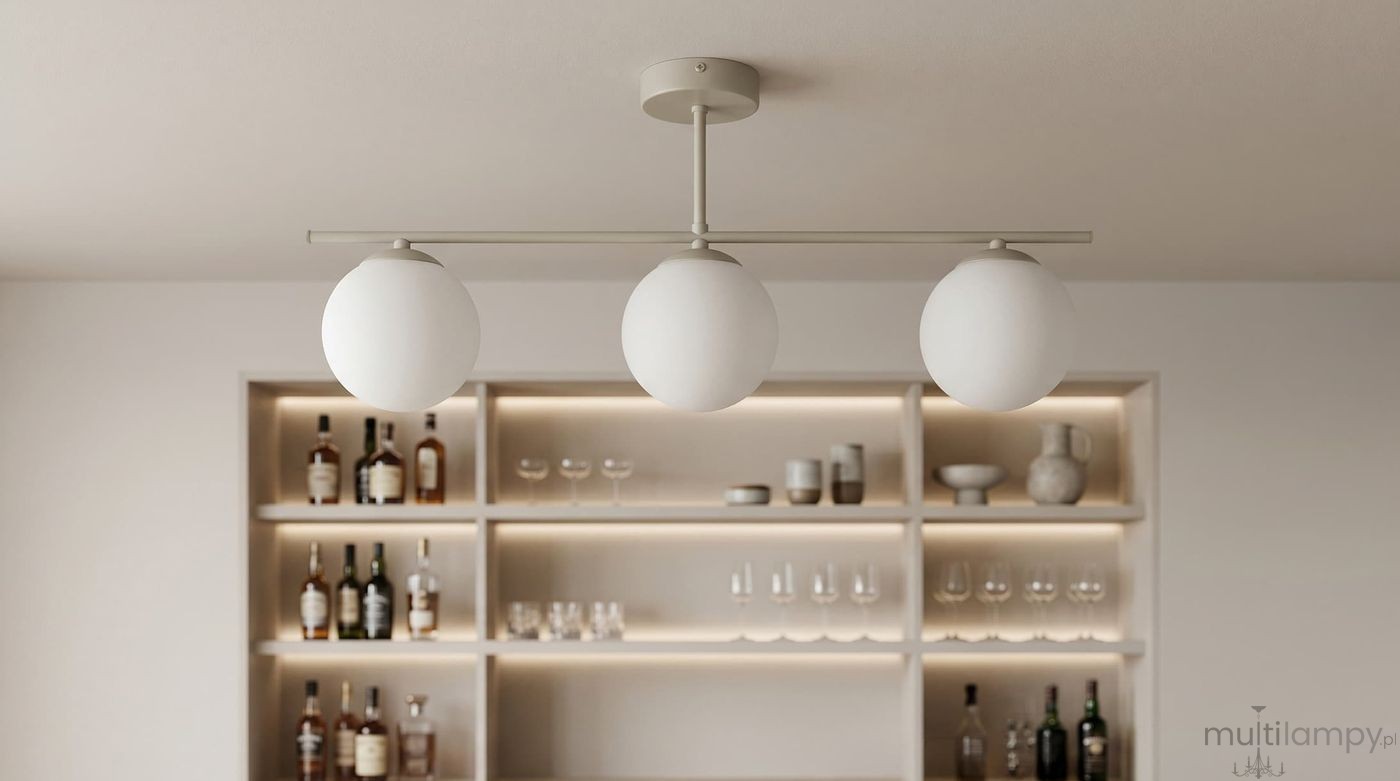 Raya lampa sufitowa 3xE14 kaszmir K-6042