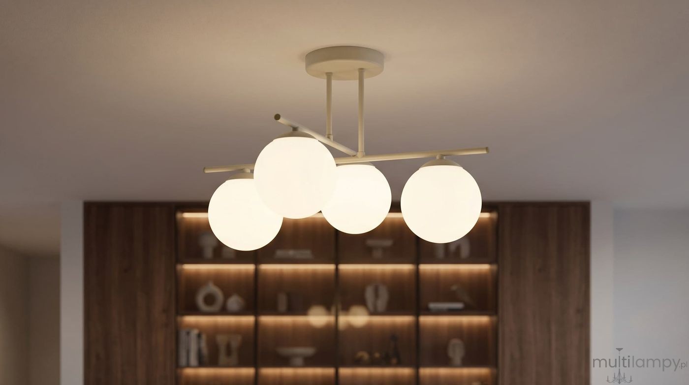 Raya lampa sufitowa 4xE14 kaszmir K-6043