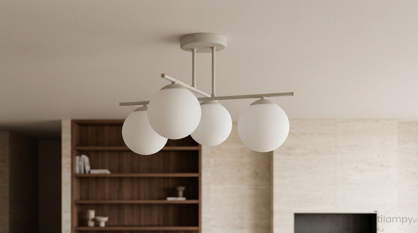 Raya lampa sufitowa 4xE14 kaszmir K-6043
