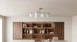 Raya lampa sufitowa 6xE14 kaszmir K-6044