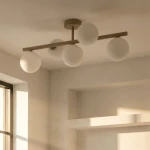 Ardi lampa sufitowa 5xG9 beżowa K-5857