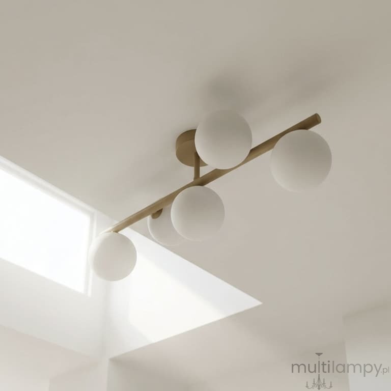 Ardi lampa sufitowa 5xG9 beżowa K-5857