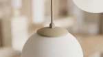 Lampa wisząca 13xE27 beżowa KP-35