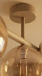 Lemo lampa sufitowa 5xG9 beżowa K-5858
