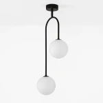 Sila lampa sufitowa 2xG9 czarna K-5990