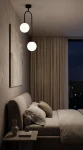Sila lampa sufitowa 2xG9 czarna K-5990