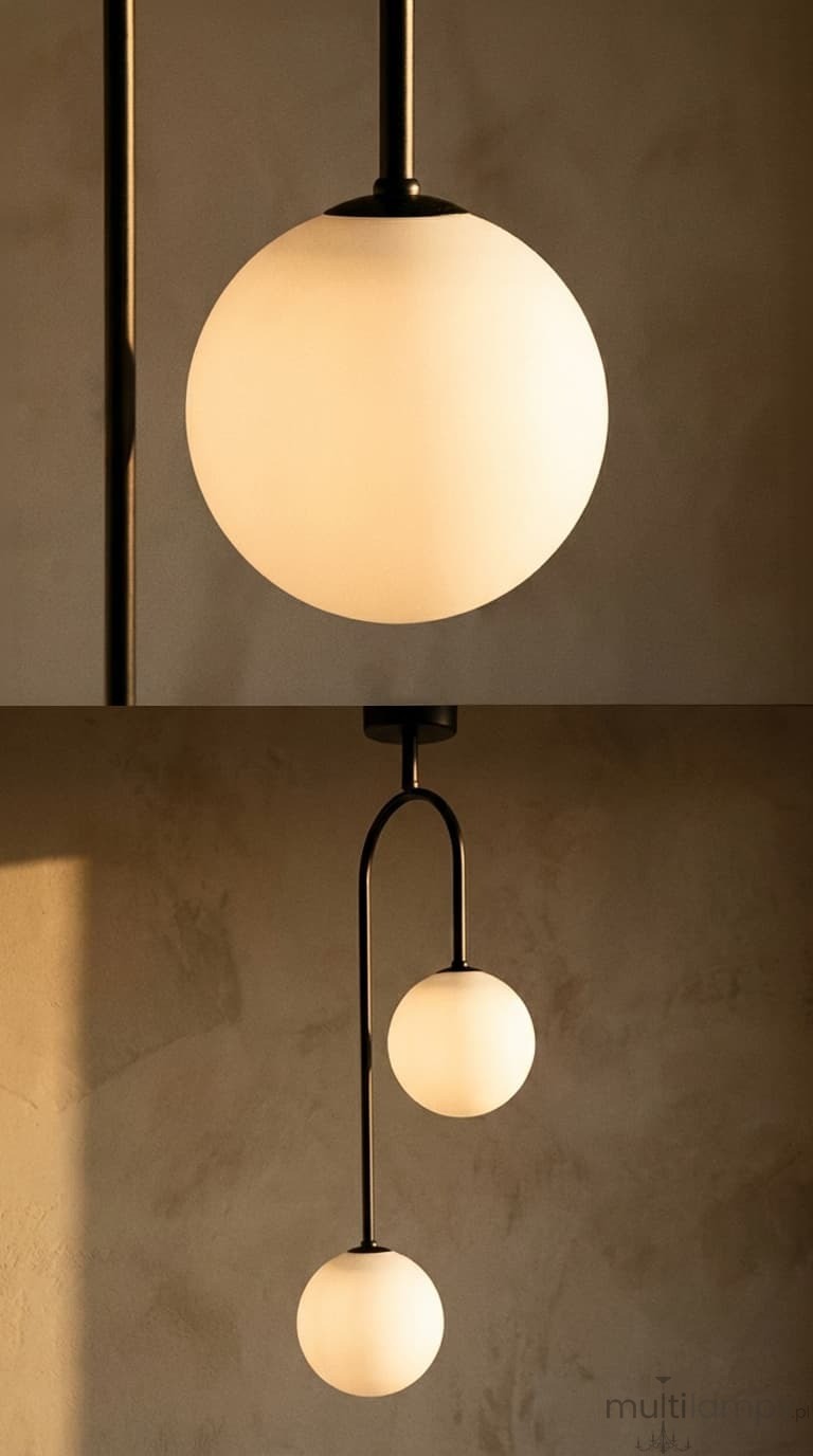 Sila lampa sufitowa 2xG9 czarna K-5990