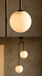 Sila lampa sufitowa 2xG9 czarna K-5990