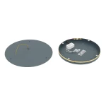 Ring L kinkiet LED 13W 3000K szary błękit 12664