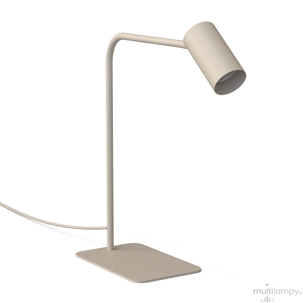 Mono lampa stołowa 1xGU10 beżowa 12535