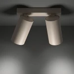 Mono lampa sufitowa (spot) 2xGU10 beżowa 12536