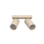 Mono lampa sufitowa (spot) 2xGU10 beżowa 12536