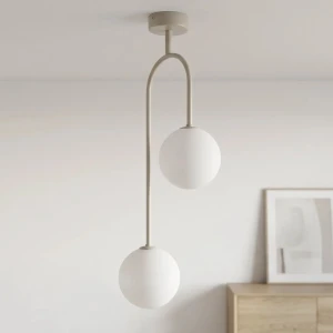 Pike lampa sufitowa 2xG9 kaszmir biały K-6025