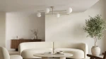 Pike lampa sufitowa 4xG9 kaszmir biały K-6026