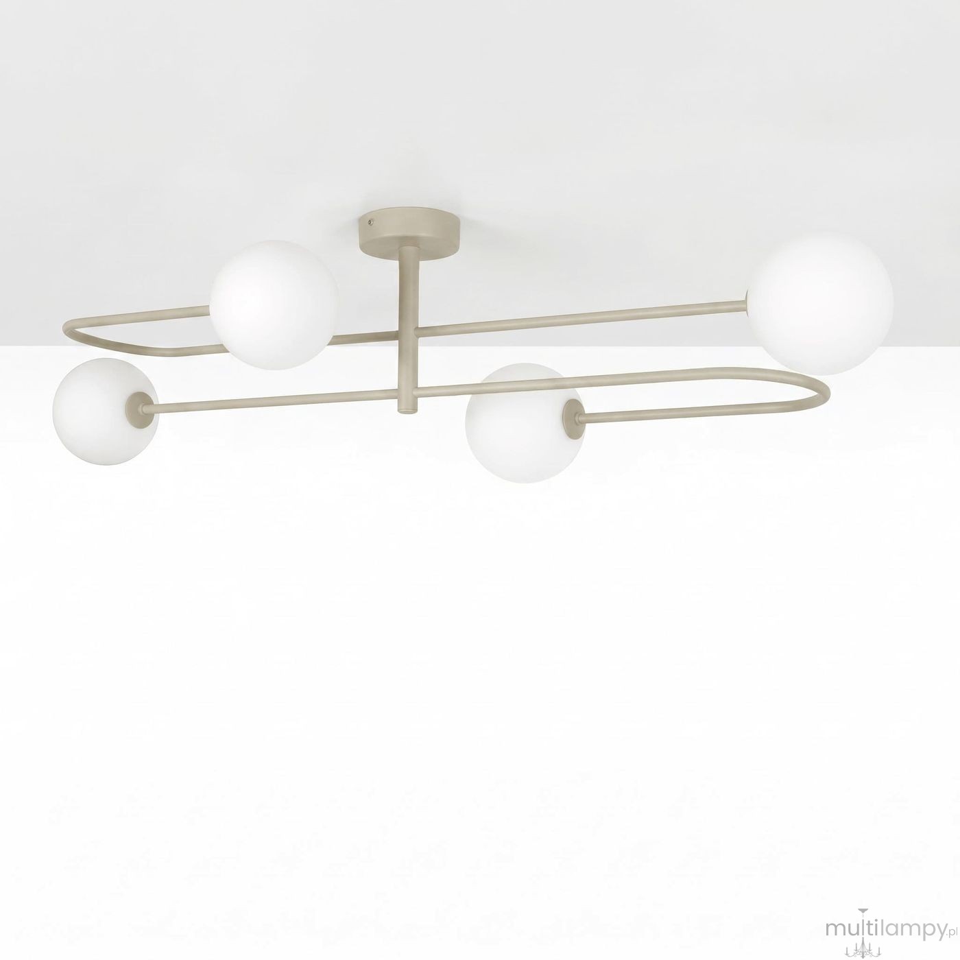 Pike lampa sufitowa 4xG9 kaszmir biały K-6026