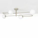 Pike lampa sufitowa 4xG9 kaszmir biały K-6026