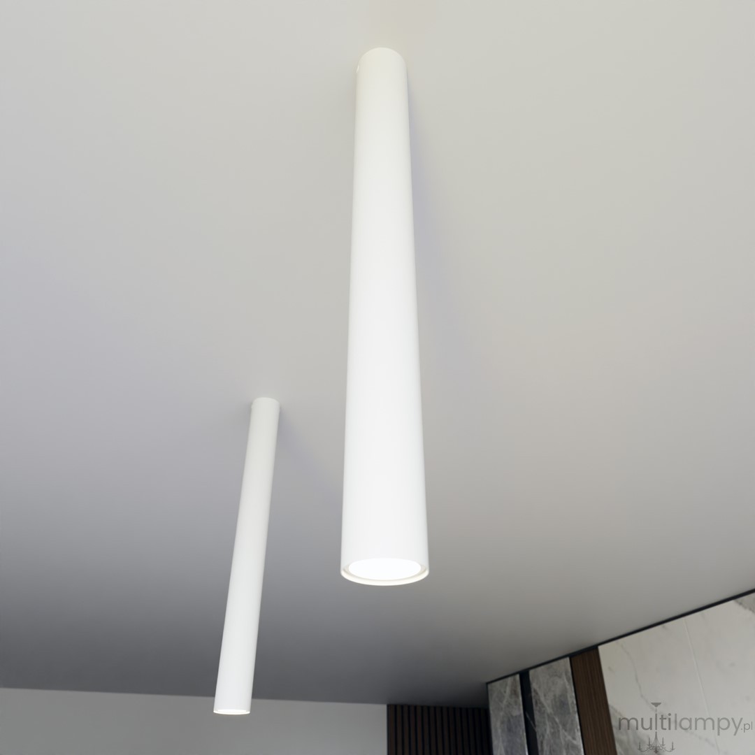 Tecno XL lampa sufitowa 1xGU10 biała 1317/1XL