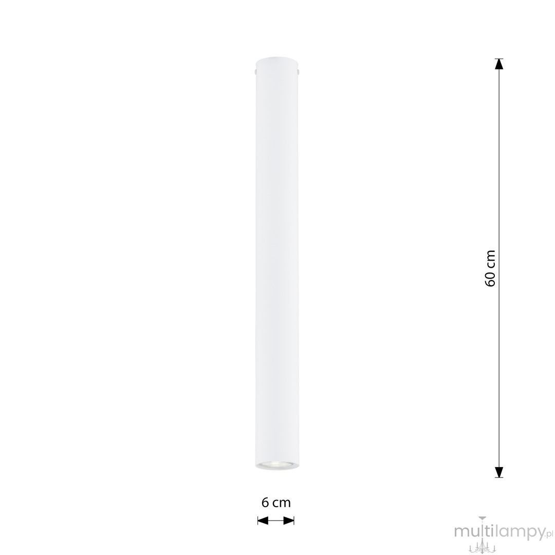 Tecno XL lampa sufitowa 1xGU10 biała 1317/1XL