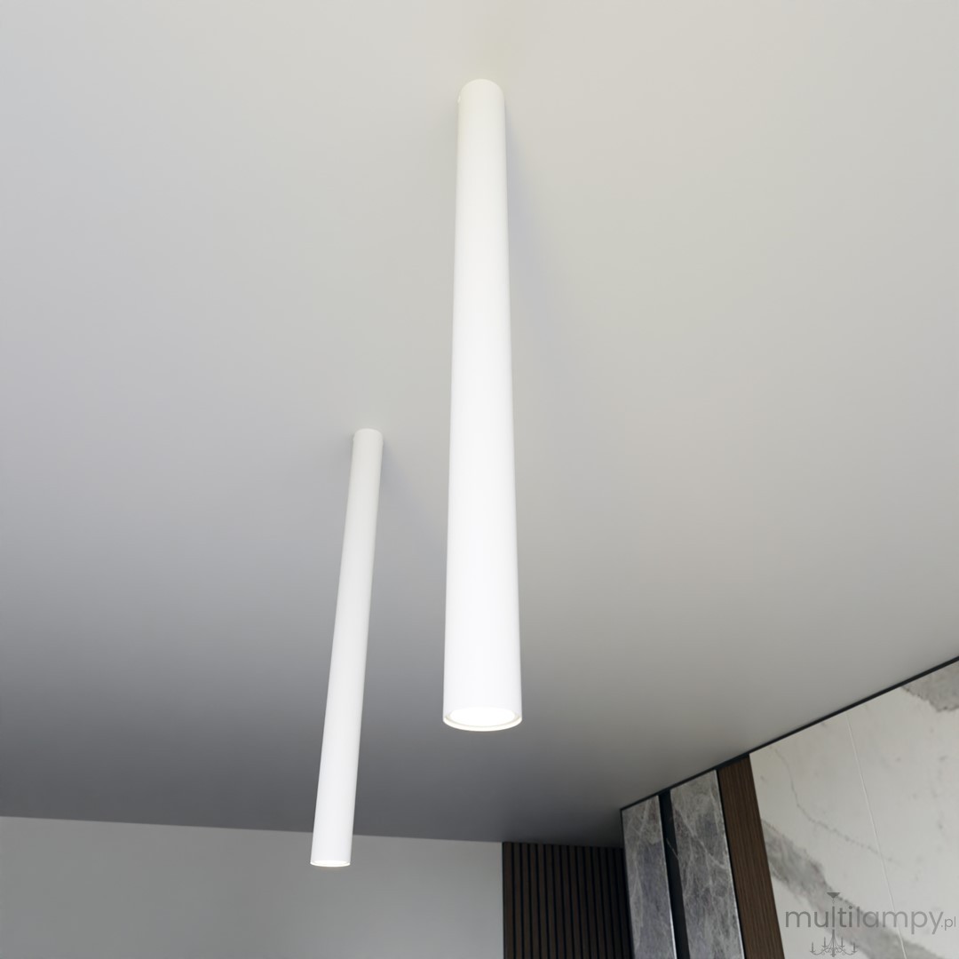 Tecno XXL lampa sufitowa 1xGU10 biała 1317/1XXL