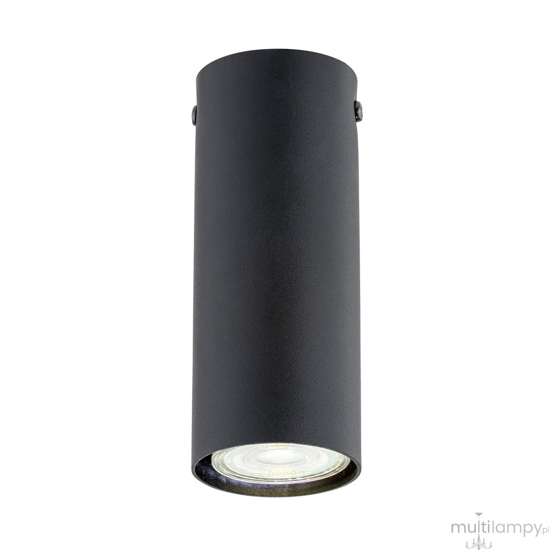 Tecno S lampa sufitowa 1xGU10 czarna 1316/1S