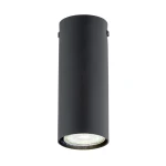 Tecno S lampa sufitowa 1xGU10 czarna 1316/1S