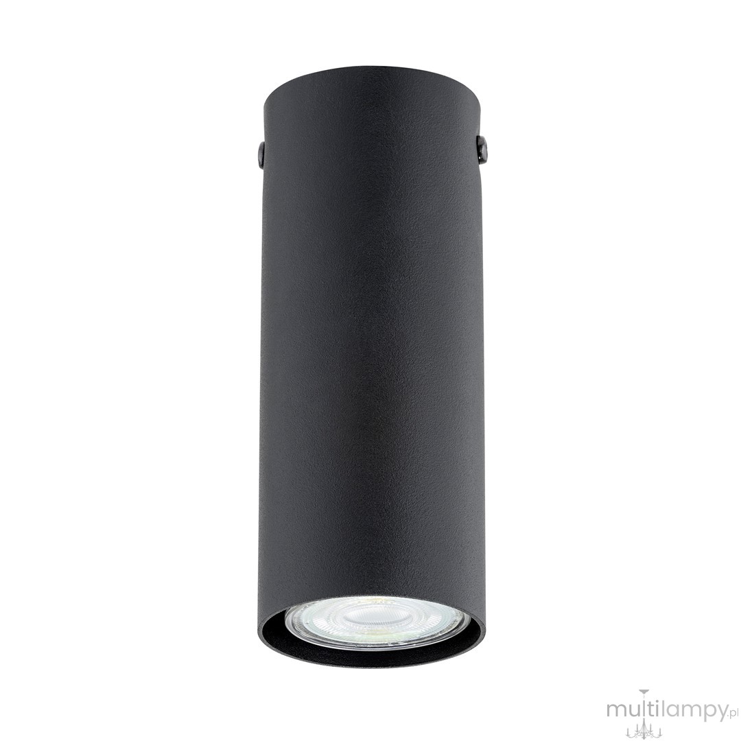 Tecno S lampa sufitowa 1xGU10 czarna 1316/1S