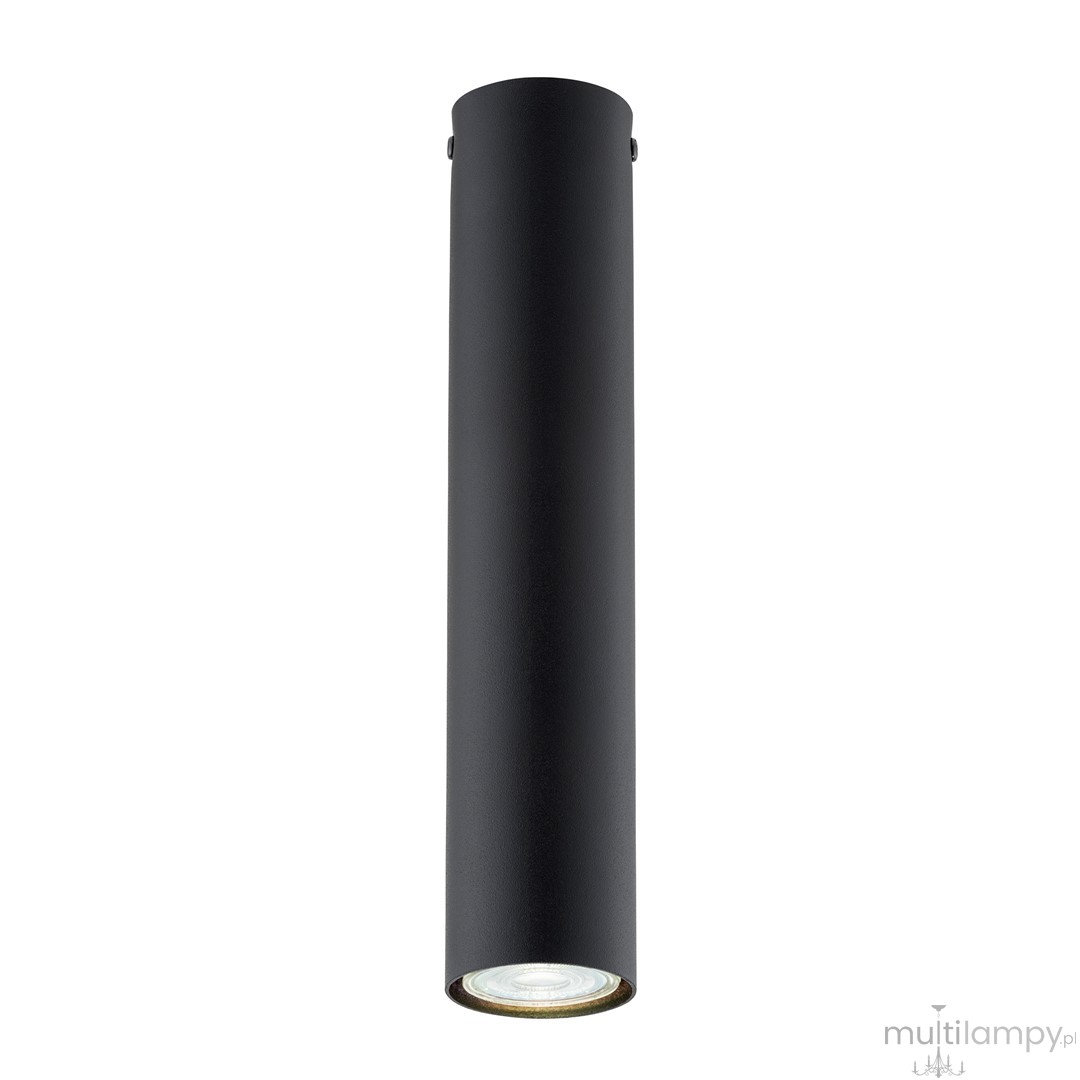Tecno M lampa sufitowa 1xGU10 czarna 1316/1M