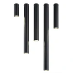 Tecno XL lampa sufitowa 1xGU10 czarna 1316/1XL