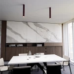 Tecno L lampa sufitowa 1xGU10 burgund 1818/1L