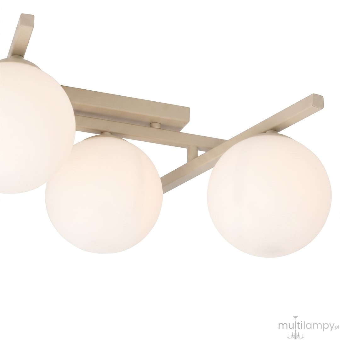Smart lampa sufitowa 4xE14 mokka/biały 1793/4