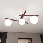 Smart lampa sufitowa 3xE14 burgund/biały 1795/3