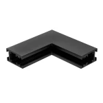 Łącznik kątowy sufit-ściana do szyn magnetycznych natynkowych Micro Magnetic czarny