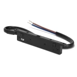 Końcówka do zasilania szyn magnetycznych Micro Magnetic czarna
