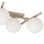 Smart lampa sufitowa 5xE14 mokka/biały 1793/5