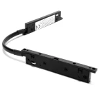 Łącznik elektryczny elastyczny do szyn magnetycznych Micro Magnetic czarny