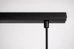 Toki lampa wisząca 3xE14 czarna biały K-5861