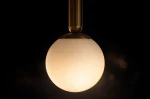 Toki lampa wisząca 3xE14 czarna biały K-5862
