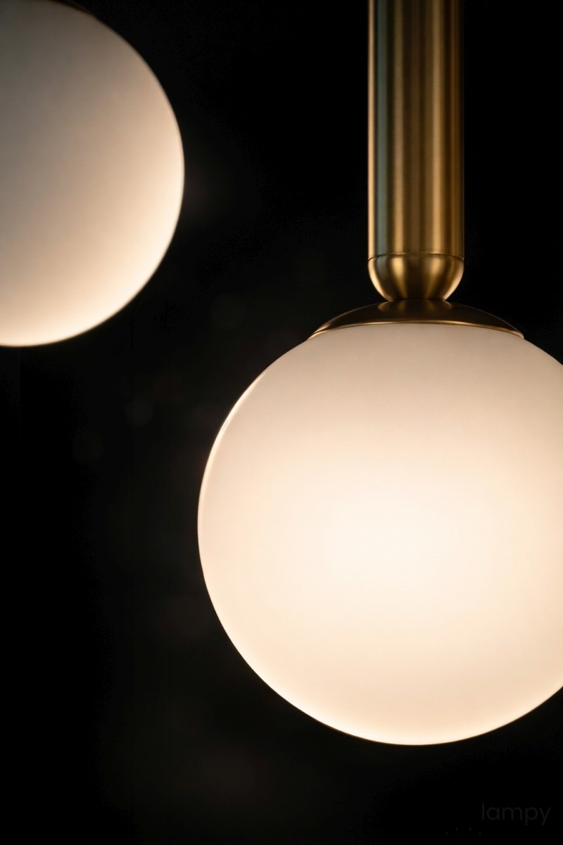 Toki lampa wisząca 3xE14 czarna biały K-5862